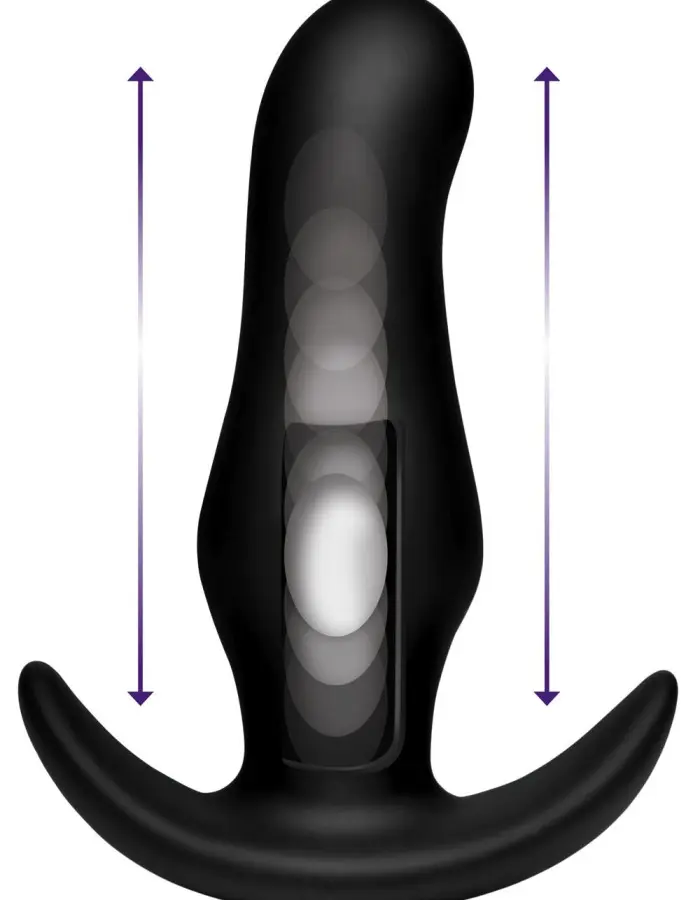 Thump It Curved Silicone Butt Plug