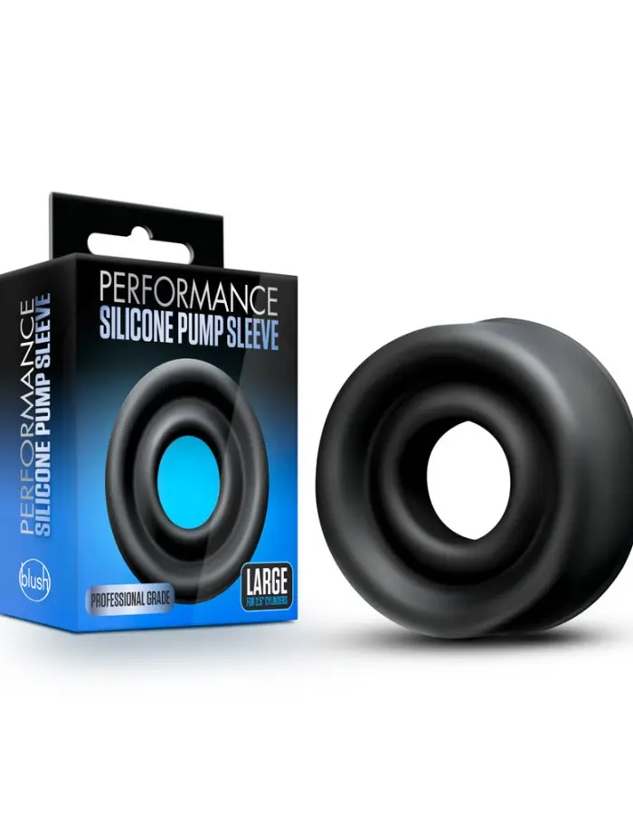 Performance - Silicone Pump Sleeve - Large - Black