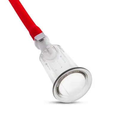 Temptasia  Nipple Pumping Cylinders  Set of 2  (0.75 Inch Diameter) - Clear
