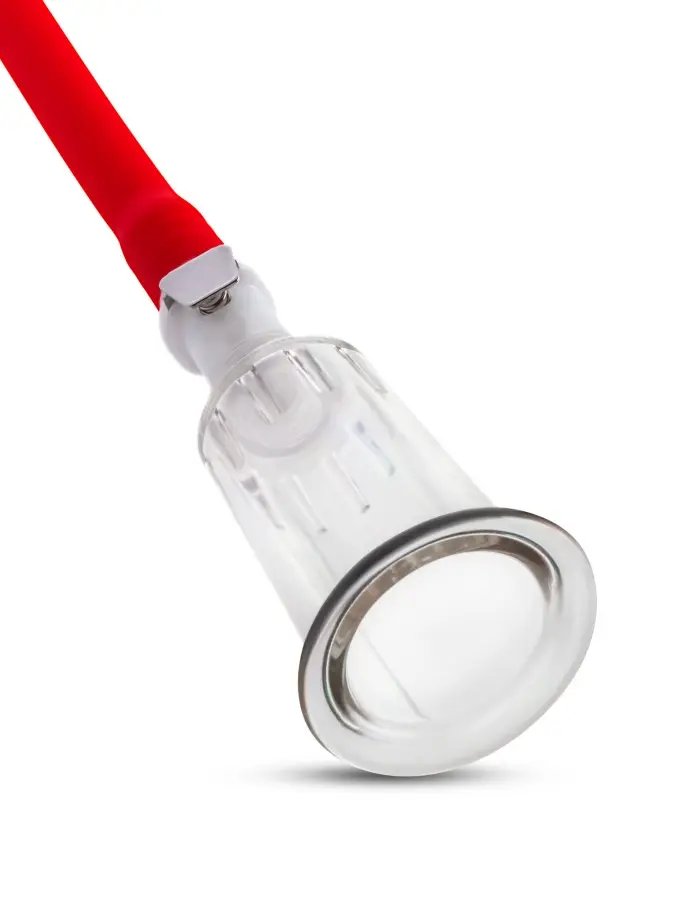 Temptasia  Nipple Pumping Cylinders  Set of 2 (1 Inch Diameter) - Clear