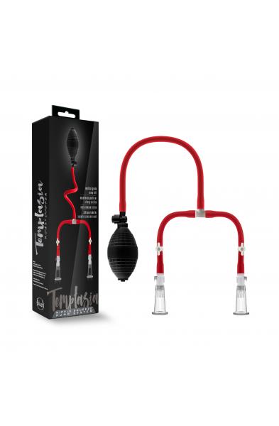 Temptasia - Nipple Squeeze Pump System  Black