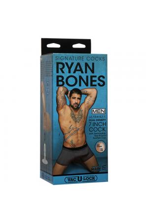 Signature Cocks - Ryan Bones -7 Inch Ultraskyn  Cock With Removable Vac-U-Lock Suction Cup