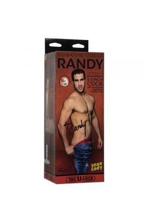 Signature Cocks - Randy - 8.5 Inch Ultraskyn Cock With Removable Vac-U-Lock Suction Cup