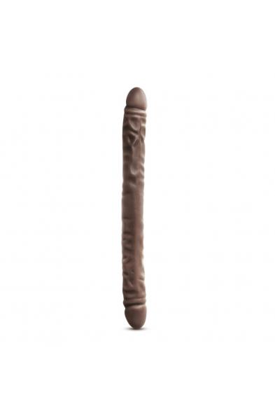 Dr. Skin - 18 Inch Double Dildo - Chocolate