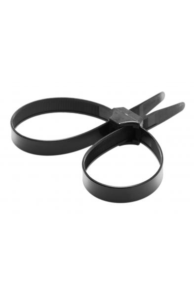 Black Zip Tie Police Cuffs