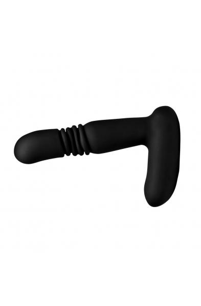 Silicone Thrusting Anal Plug With Remote Control