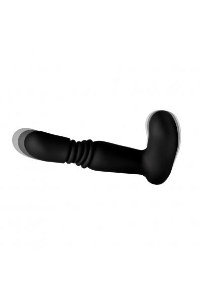 Silicone Thrusting Anal Plug With Remote Control