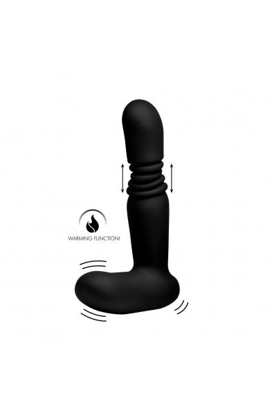 Silicone Thrusting Anal Plug With Remote Control