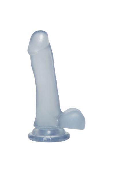 Crystal Jellies - 6.5 Inch Slim Cock With Balls