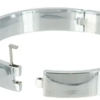 Chrome Slave Collar - Medium/ Large