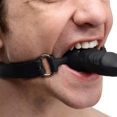 Suppressor Silicone Face Banger Gag