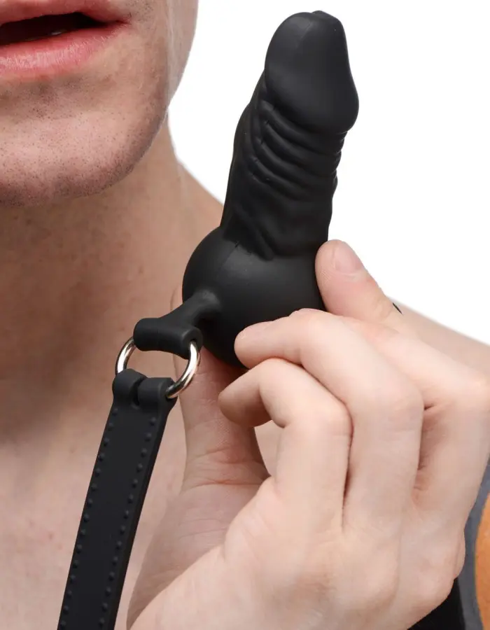 Suppressor Silicone Face Banger Gag