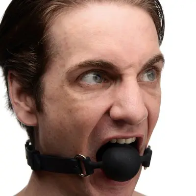 Suppressor Silicone Face Banger Gag