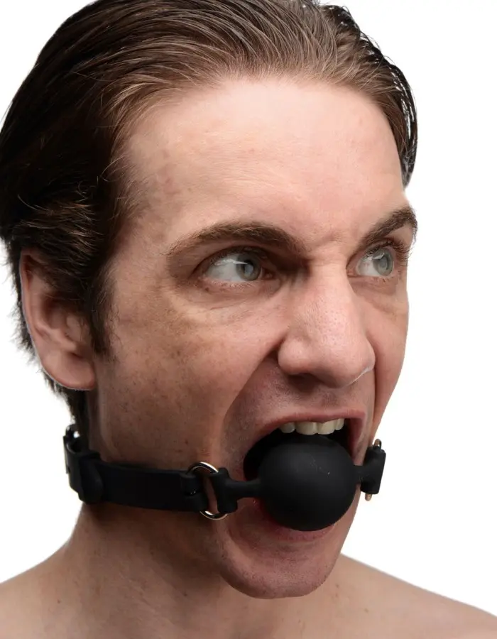 Suppressor Silicone Face Banger Gag