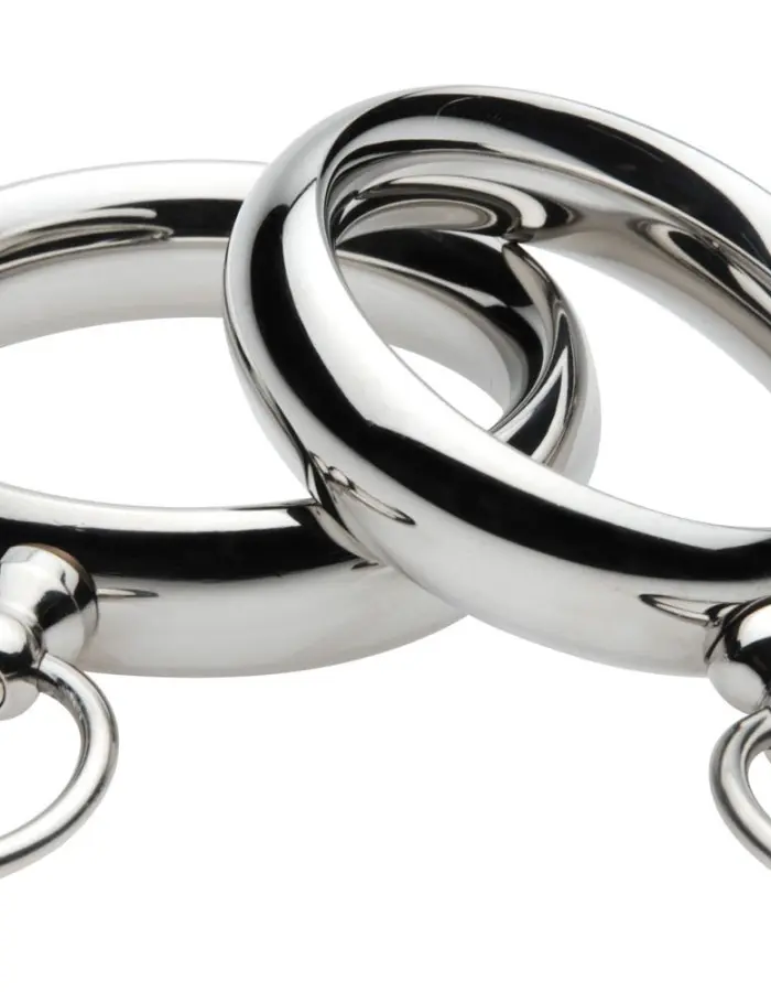 Lead Me Stainless Steel Cock Ring- 1.75