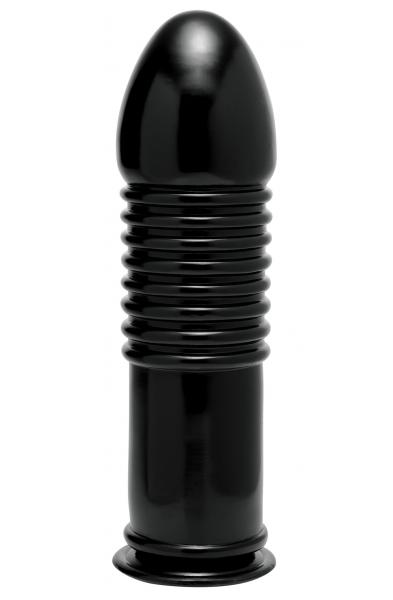 Enormass Ribbed Plug With Suction Base