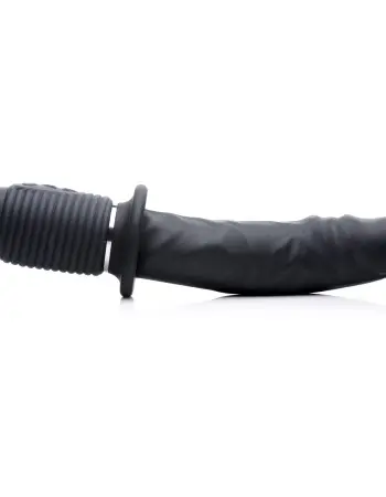 Power Pounder Vibrating and Thrusting Silicone Dildo