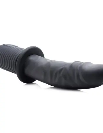 Power Pounder Vibrating and Thrusting Silicone Dildo
