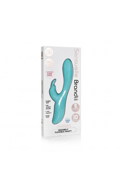 Sensuelle Brandii 10 Function Rabbit Vibe - T Blue