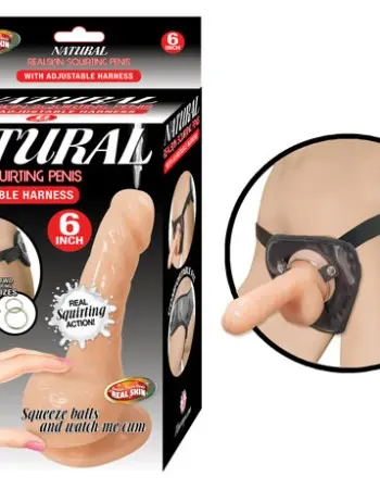 Natural Realskin Squirting Penis - Flesh