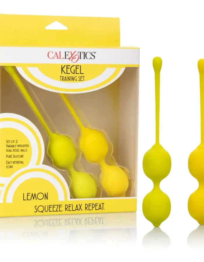 Kegel Training Set Lemon