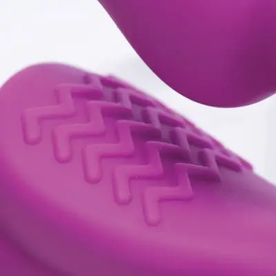 Evoke Vibrating Strapless Silicone Strap-on Dildo