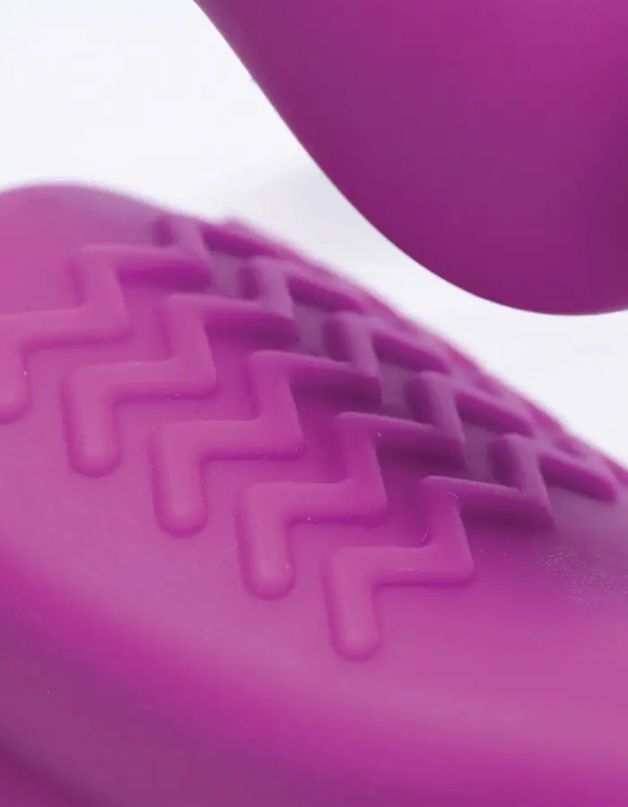 Evoke Vibrating Strapless Silicone Strap-on Dildo