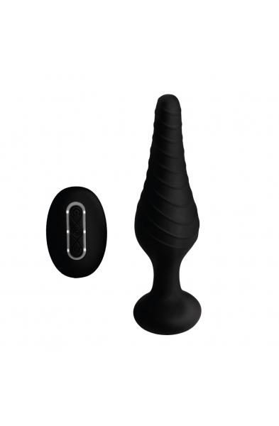 Under Control Silicone Vibrating Anal Plug With Remote Control