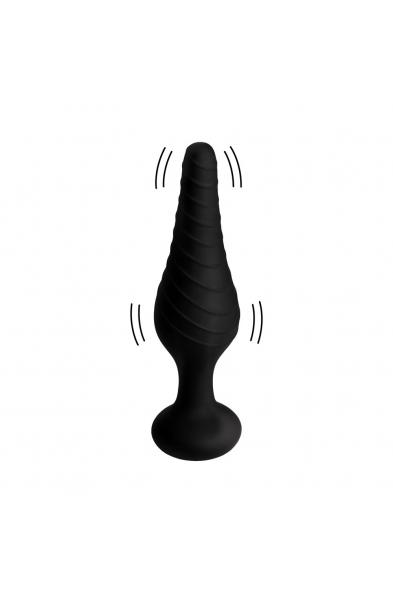 Under Control Silicone Vibrating Anal Plug With Remote Control