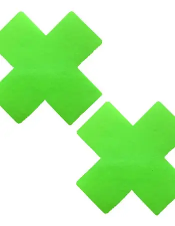 Apple Fruitella Neon Blacklight Wet Vinyl X  Factor Nipztix Pasties