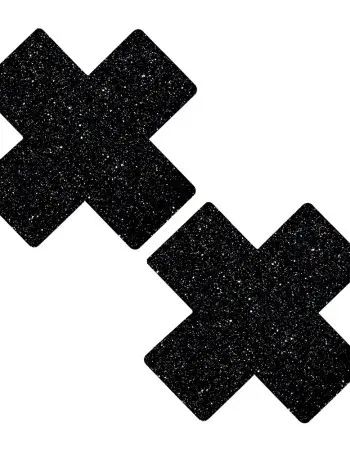 Black Malice Glitter X Factor Nipztix Pasties