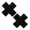 Black Malice Glitter X Factor Nipztix Pasties