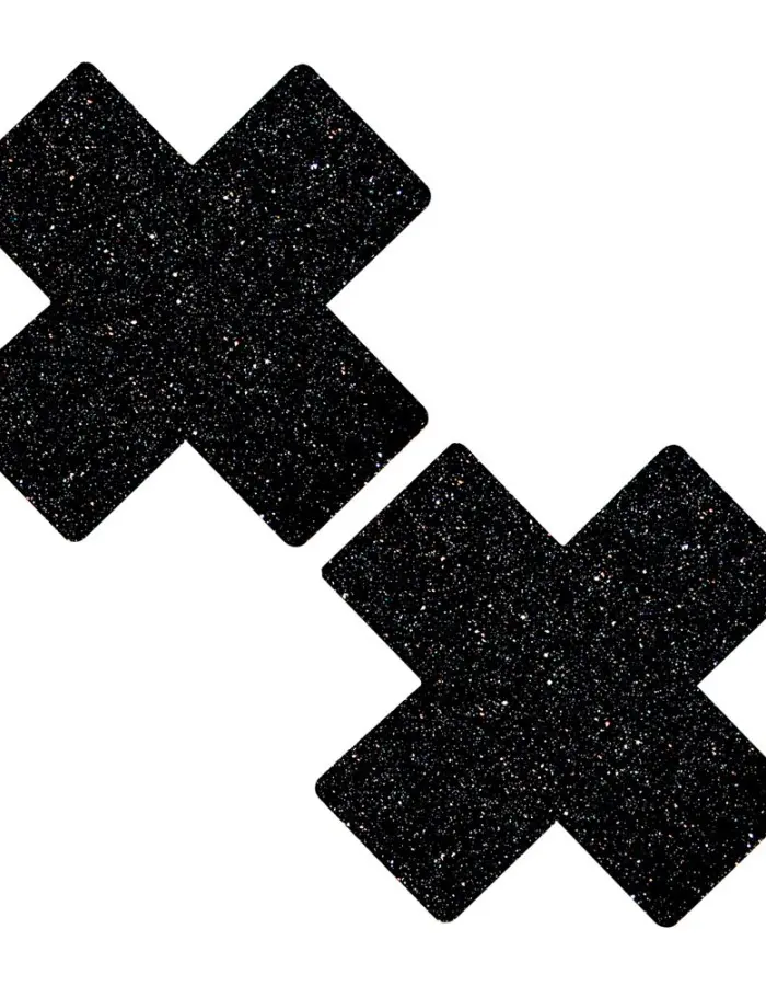 Black Malice Glitter X Factor Nipztix Pasties
