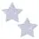 Silver Pixie Dust Glitter Starry Nights Nipztix Pasties