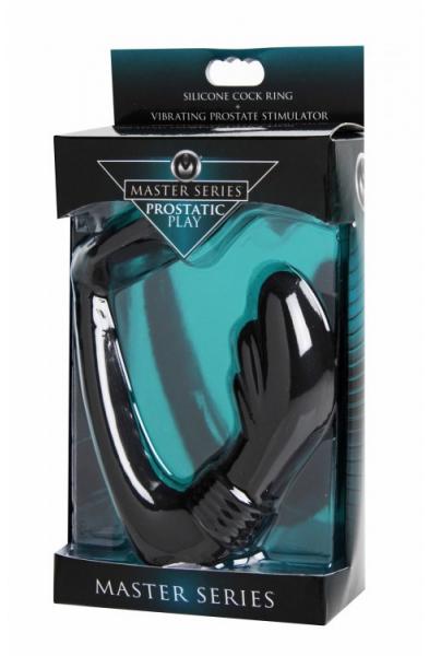 Prostatic Play Nova Silicone Cock Ring and Prostate Vibe