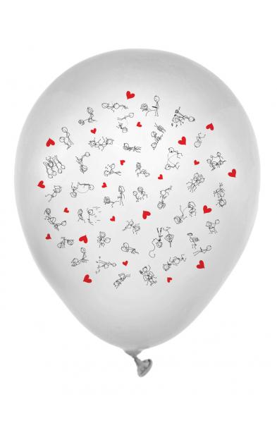 Dirty Balloons - Stick Figure Style - 8 Pack