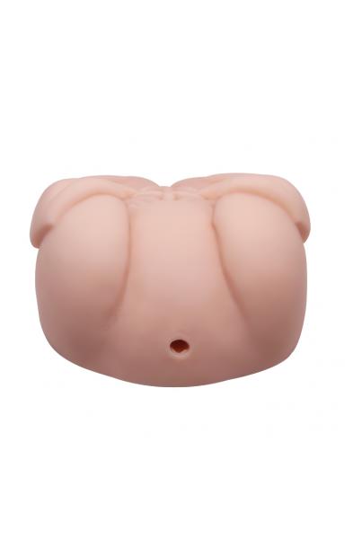 Crazy Bull the Realistic Skin-Like Texture Vagina and Anal Masturbator Vibration and Double Entrance