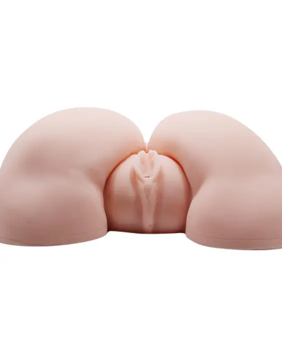 Crazy Bull the Realistic Skin-Like Texture Vagina and Anal Masturbator Busty Butt and Vibration