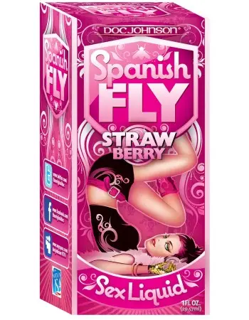 Spanish Fly Sex Drops- 1 Fl. Oz. - Wild Strawberry