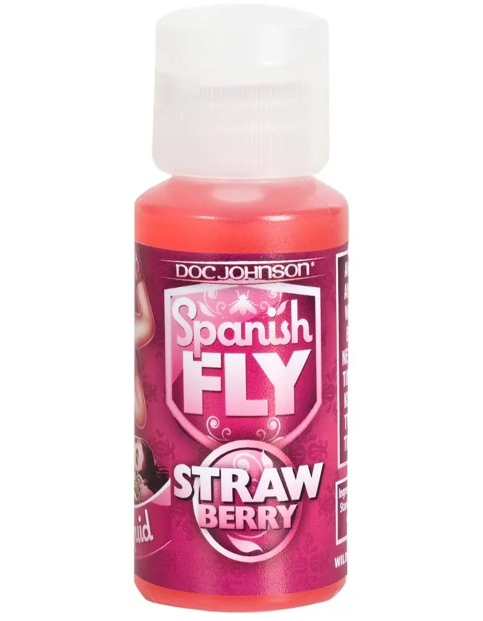 Spanish Fly Sex Drops- 1 Fl. Oz. - Wild Strawberry