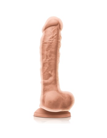 Colours - Dual Density - 8 Inch Dildo - White