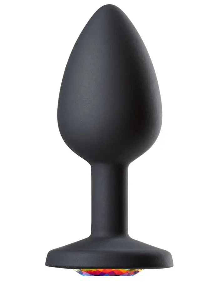 Cloud 9 Novelties Gems Jeweled Silicone Anal Plug - Small
