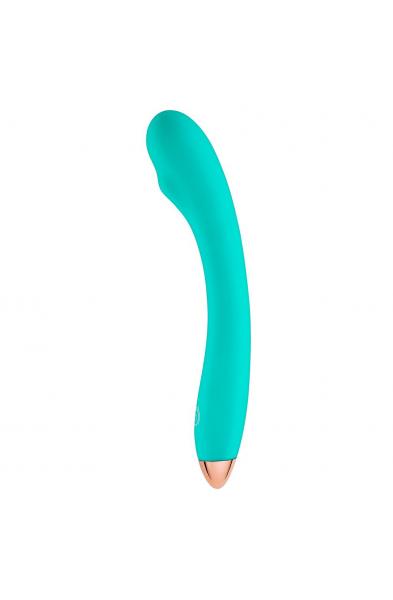 Cloud 9 Novelties G-Spot Slim 8 Inch Flexible Body Vibrator - Teal