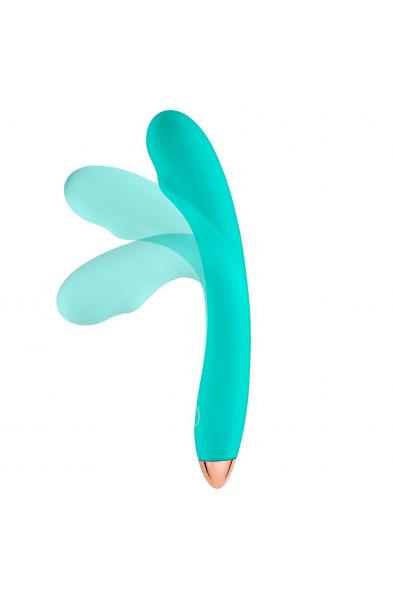 Cloud 9 Novelties G-Spot Slim 8 Inch Flexible Body Vibrator - Teal