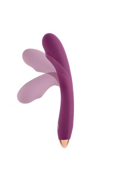 Cloud 9 Novelties G-Spot Slim 8 Inch Flexible Body Vibrator - Plum