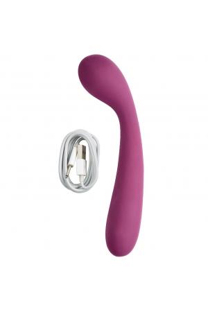 Cloud 9 Novelties G-Spot Slim 7 Inch Flexible Body Vibrator - Plum