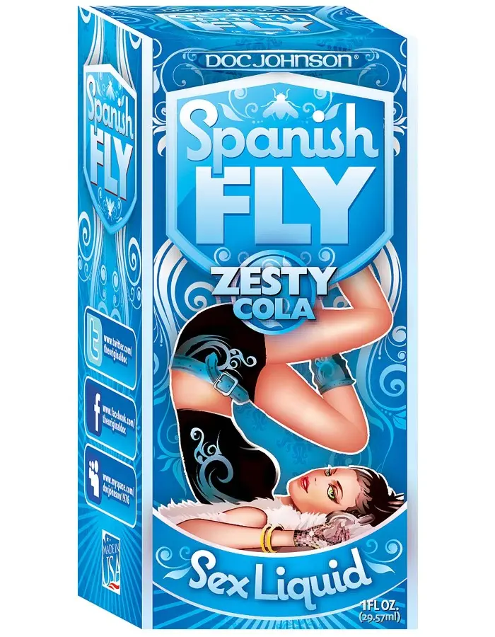 Spanish Fly Sex Drops - 1 Fl. Oz. - Zesty Cola