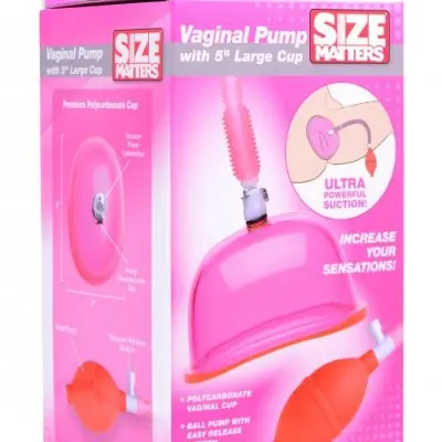 Vaginal Pump With 5 Inch Large Cup