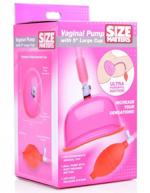 Vaginal Pump With 5 Inch Large Cup