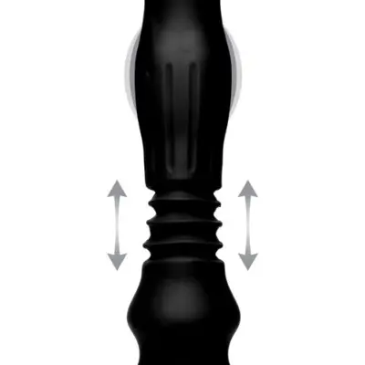 Silicone Swelling & Thrusting Plug With Remote Control